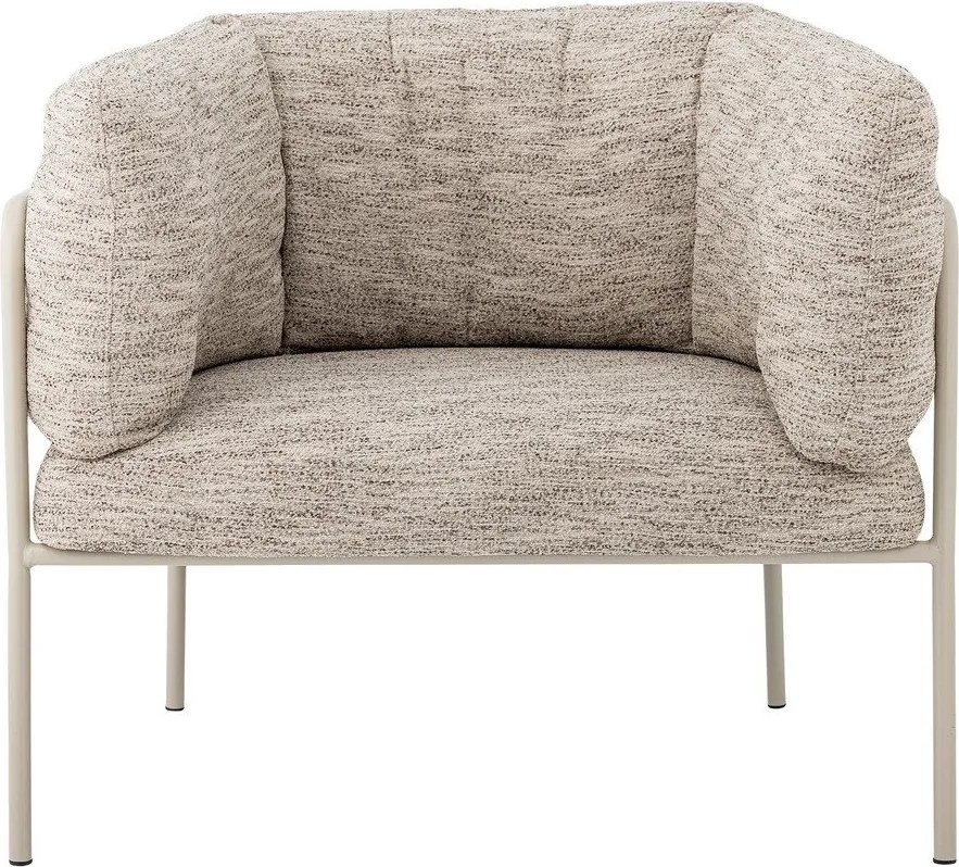 Szürkésbézs fotel Karel – Bloomingville