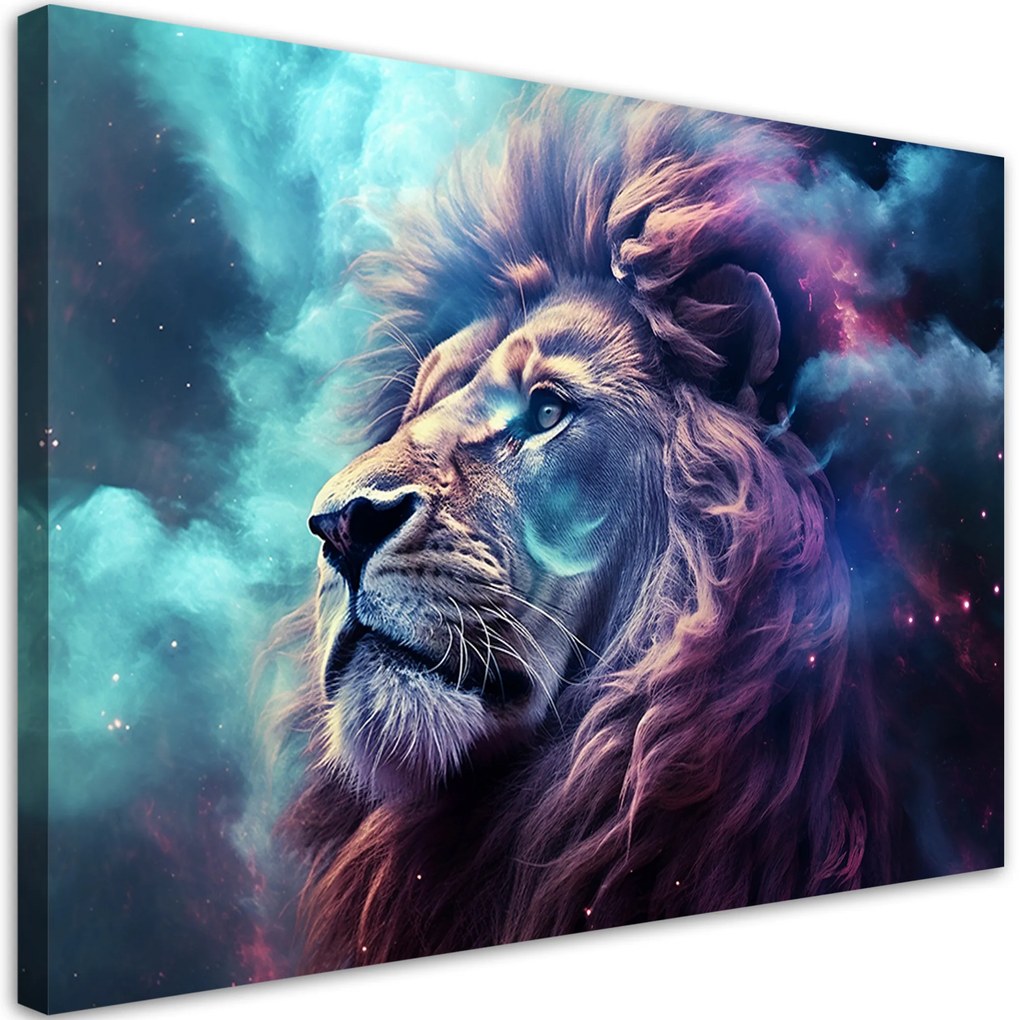 Gario Vászonkép Fenséges oroszlán Méret: 90 x 60 cm