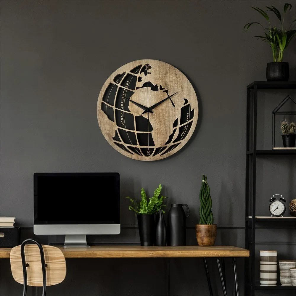 Fali óra ø 57 cm Oliver – Styler