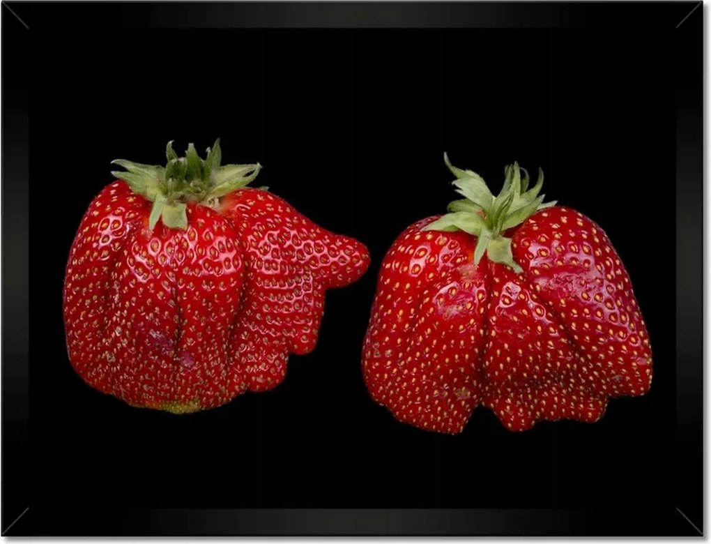 Poszterek keretben 40x30 Nagy érett eper