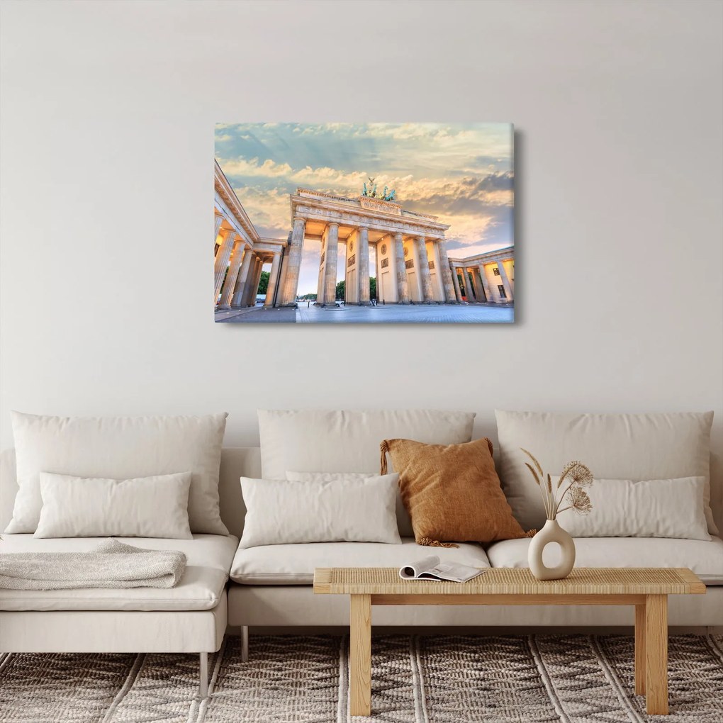 Kép - Brandenburgi kapu, Berlin, Németország (90x60 cm)