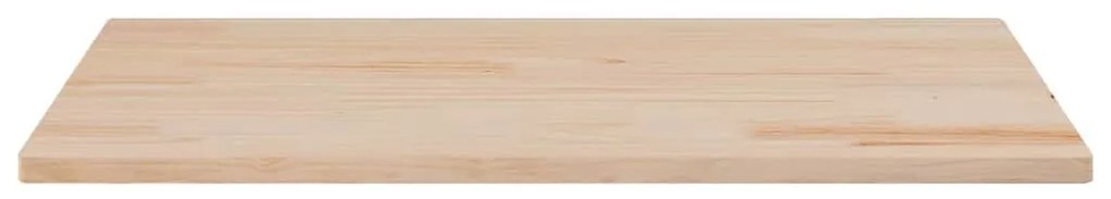 tömör fenyőfa téglalap alakú asztallap 100 x 50 x 2,5 cm