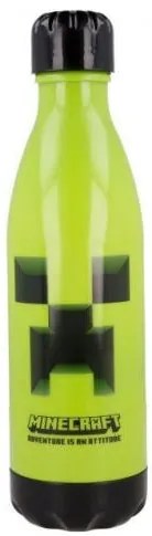 Minecraft Attitude műanyag kulacs csavaros kupakkal 660 ml