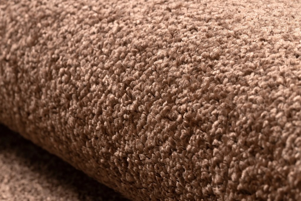 Puha Szőnyeg Indus 150x150 cm melange réz sima