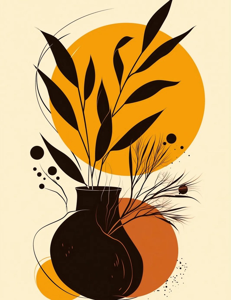 Poszter 50x65cm Aranyszem mező