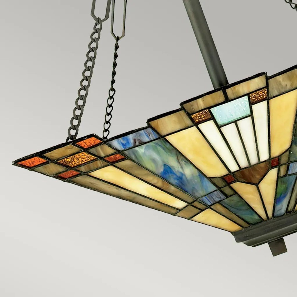 Quoizel INGLENOOK QZ-INGLENOOK-P-B Függőlámpa 3x60W/E27