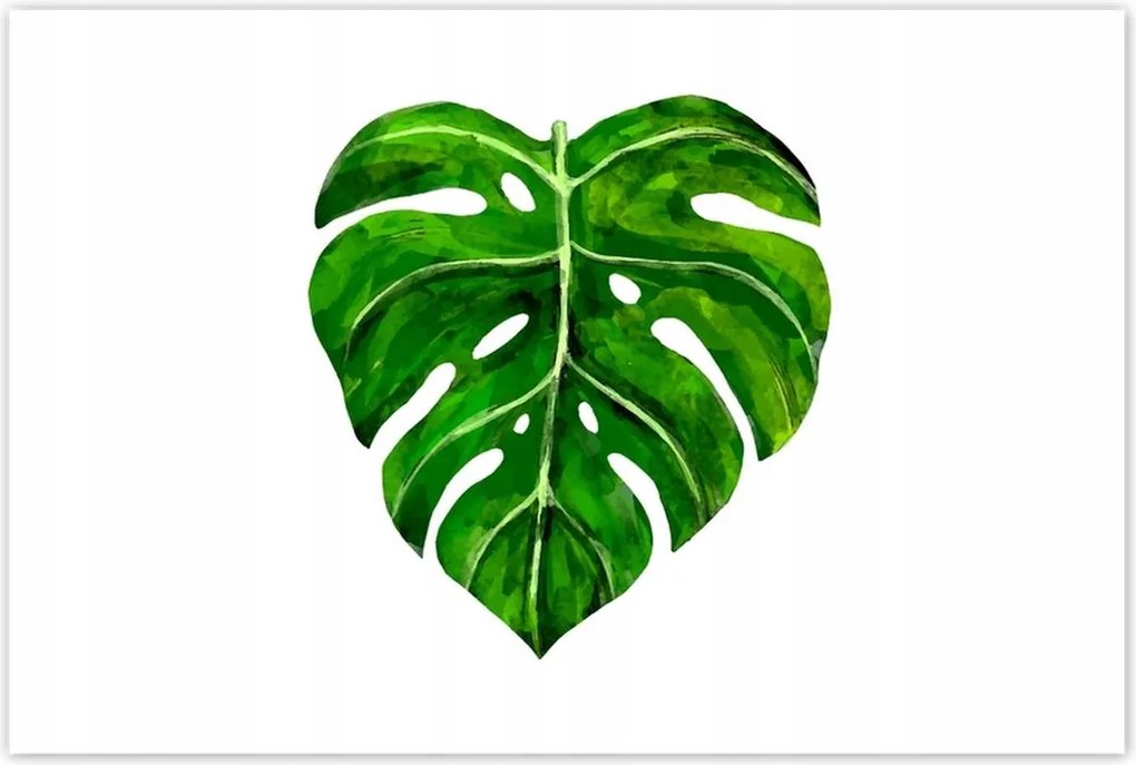 Poszterek 120x80 Modern levél motívum