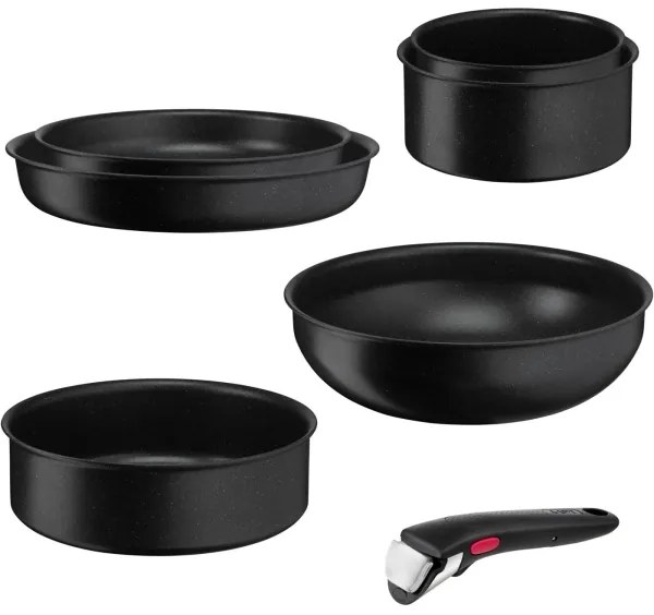 Tefal - Konyhai készlet 7 db INGENIO BLACK STONE