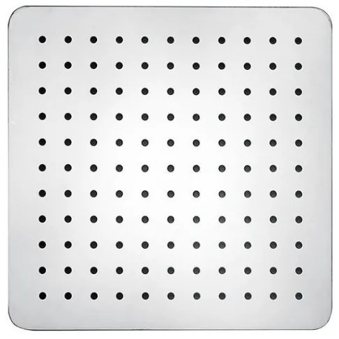 Sapho - Fejzuhany SLIM 25x25 cm csiszolt rozsdamentes