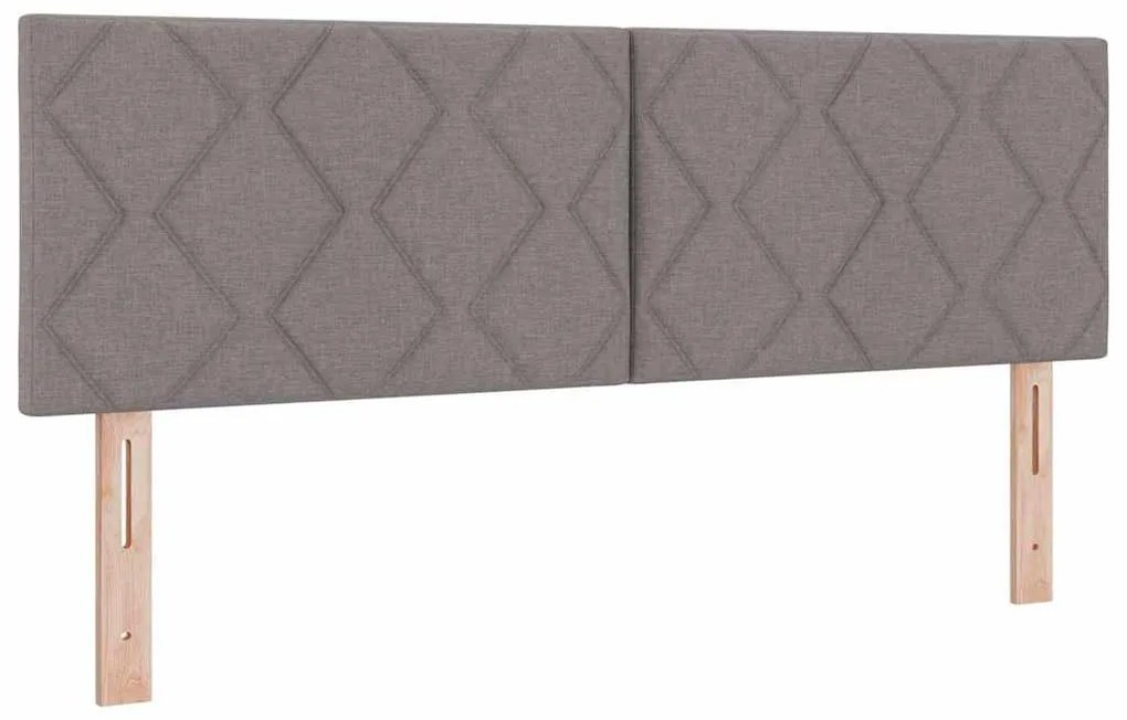 Boxspring ágy matraccal matracmal Tópszínű 140 x 190 cm