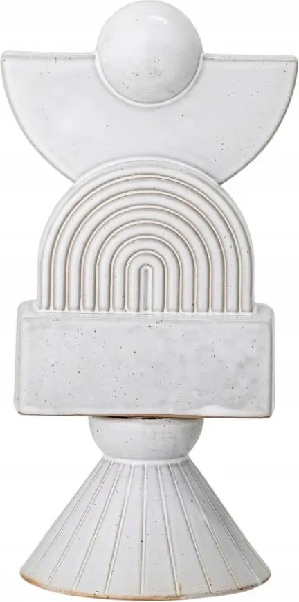 Bloomingville Beatrice Szobor Dekorációs figura 27 cm Fehér