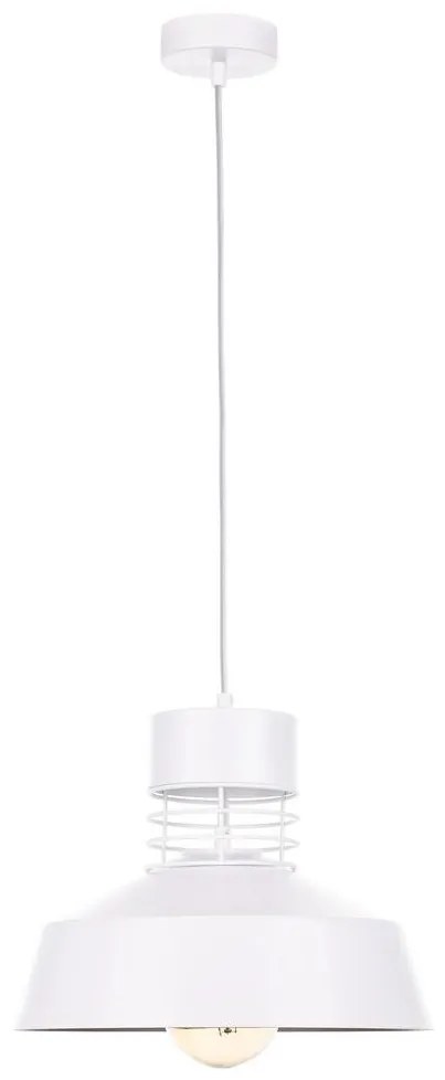 Csillár zsinóron TITANIUM 1xE27/60W/230V fehér