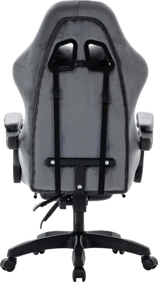 Irodai/gamer szék, szürke, LOPES
