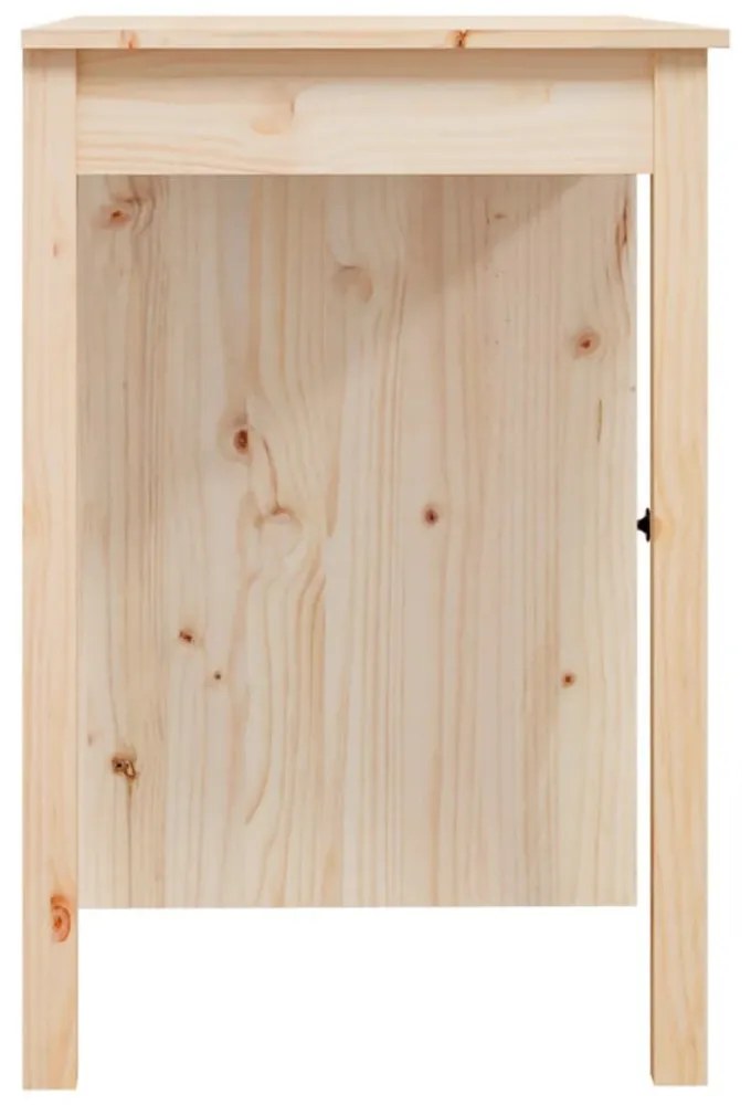 tömör fenyőfa íróasztal 100 x 50 x 75 cm