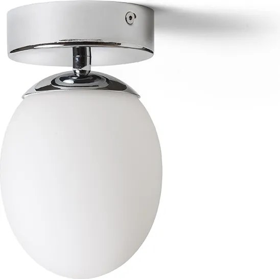 RENDL MERINGUE 11 mennyezeti lámpa opálüveg/króm 230V LED G9 9W IP44