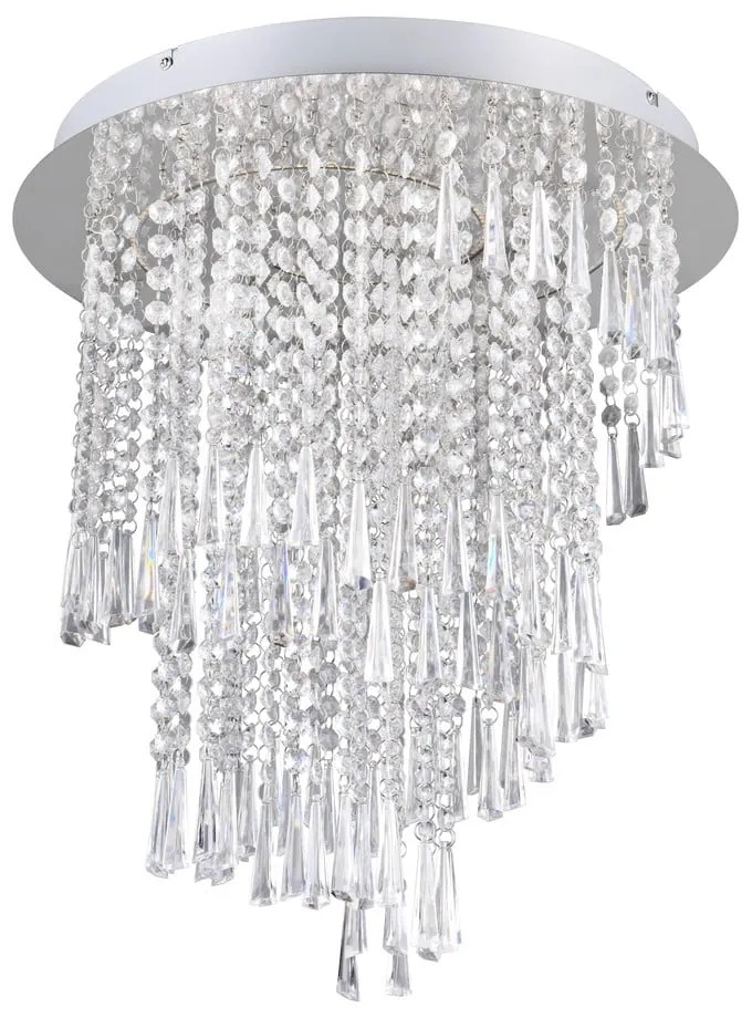 Ezüstszínű LED mennyezeti lámpa ø 45 cm Pomp – Trio