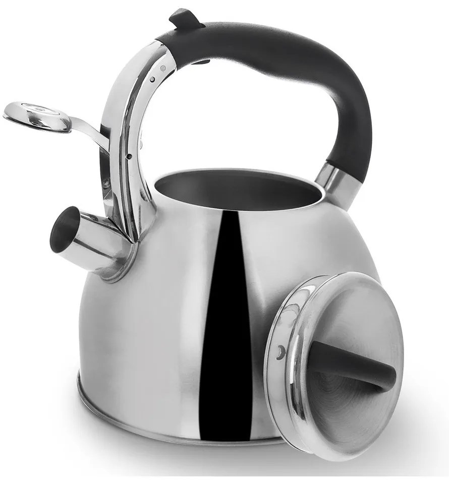 Darek rozsdamentes fütyülős teáskanna, 2,7 l - Orion