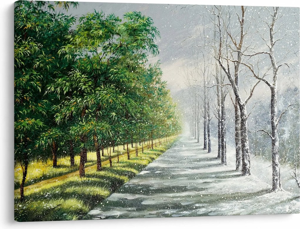 Kép - Tél versus nyár (70x50 cm)