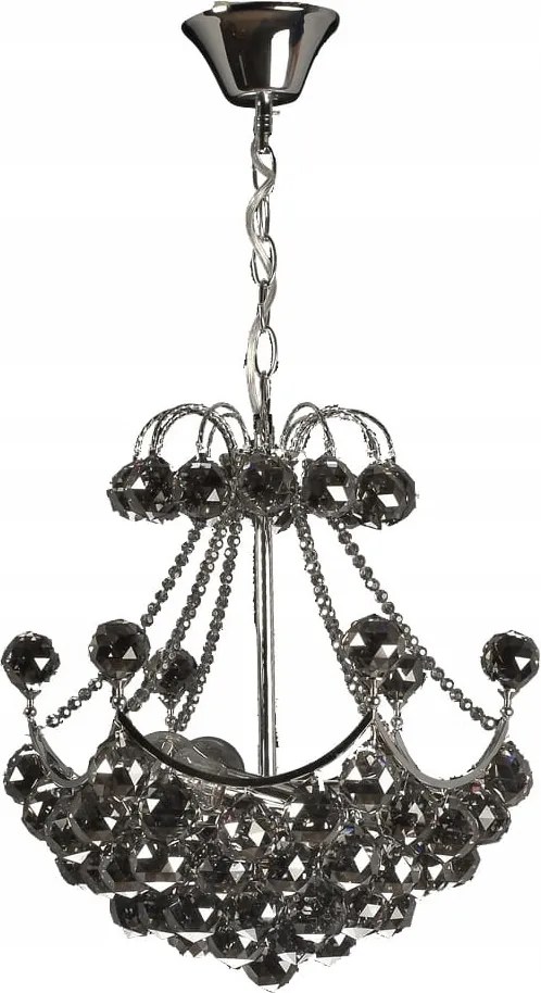 Lenyűgöző lógó csillár W-12060/3 Cr+sm, black dimond a konyhába