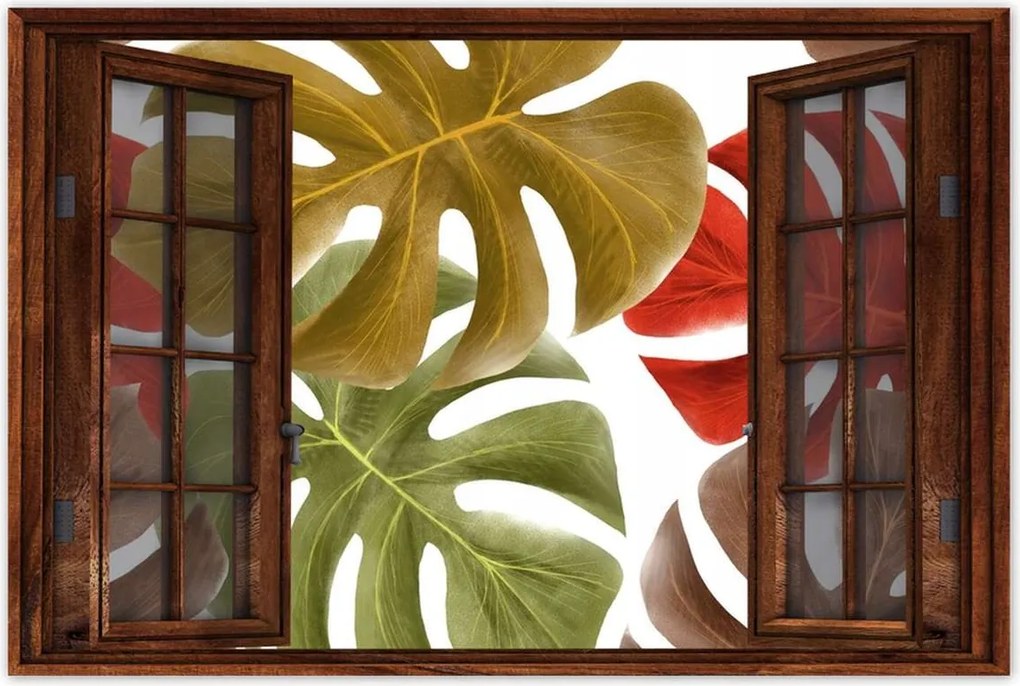 Poszterek 120x80 Őszi szörny levelek