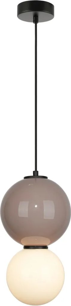 Italux modern függeszték pieve bézs fehér matt fehér barna opál itxpnd-95221-1m-br