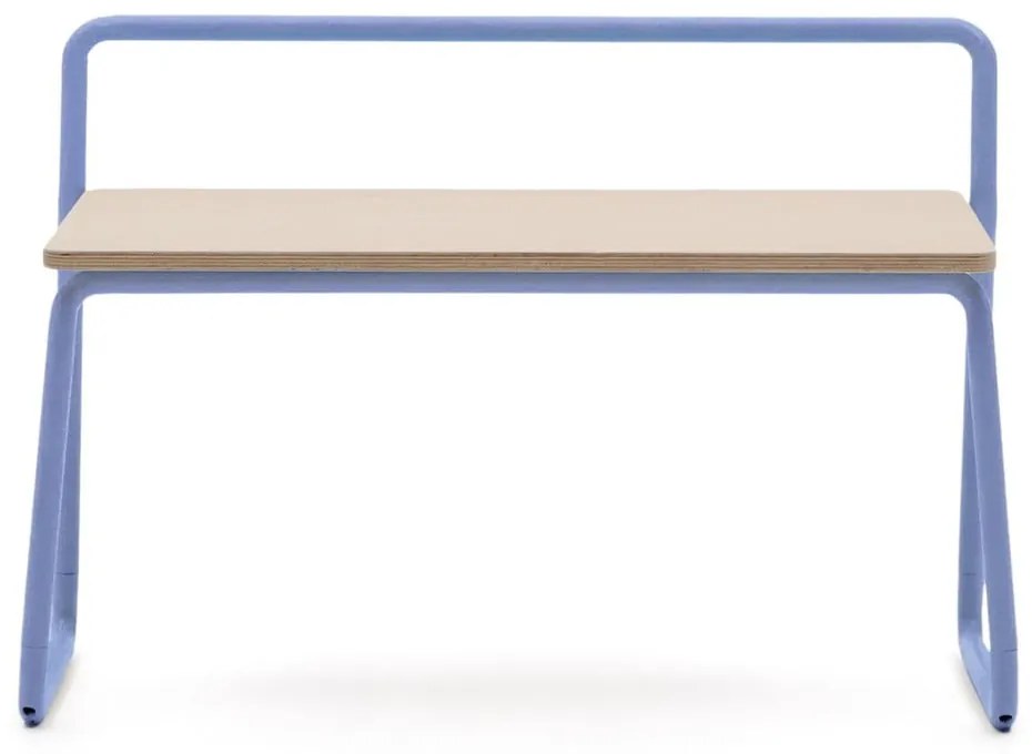 Kék-natúr színű pad Tinn – Kave Home