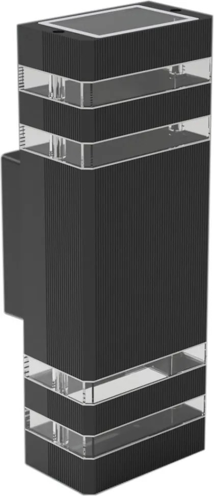 EKO LIGHT EKO0734 VINI Modern Kültéri Fali Lámpa Fekete GU10 IP44