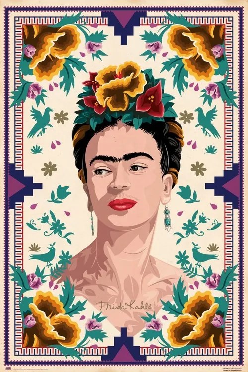 Plakát Frida Kahlo