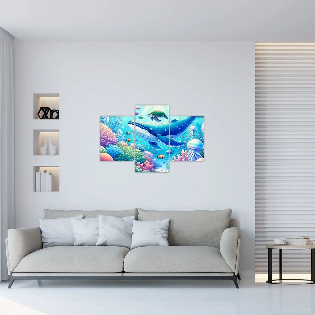 Kép – Víz alatti világ (90x60 cm)