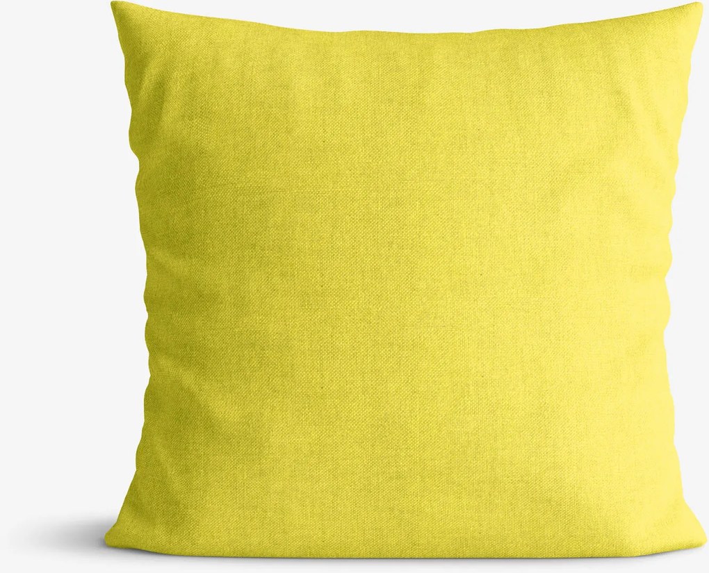 Goldea díszpárnahuzat malaga - lime színű 45 x 45 cm
