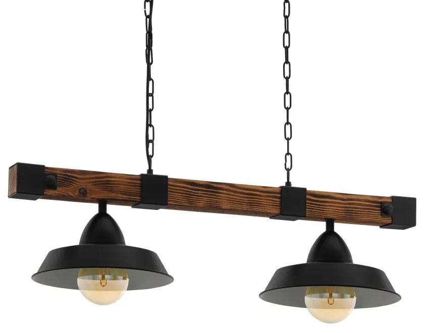 Eglo OLDBURY 44085 függeszték, 2x60W E27