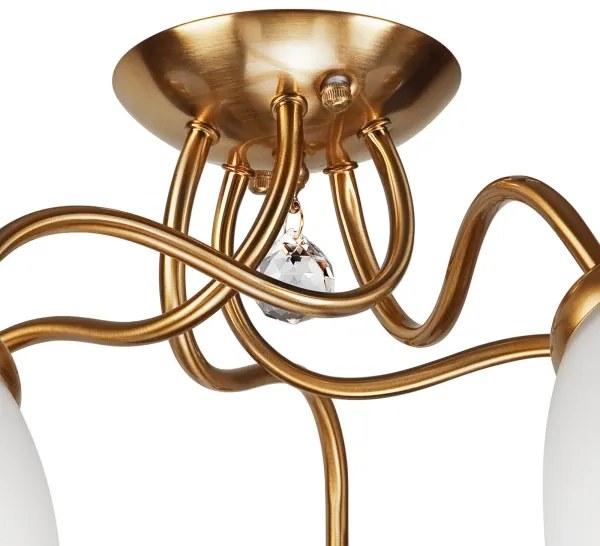 Csillár 5xE27/60W/230V arany