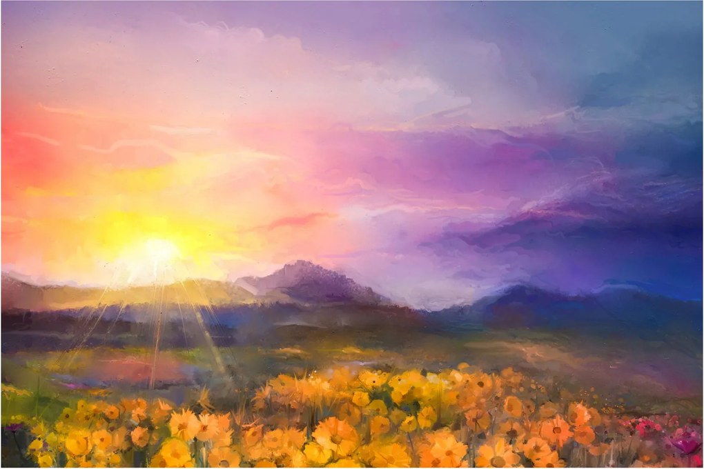 Kép - Hajnalban (90x60 cm)
