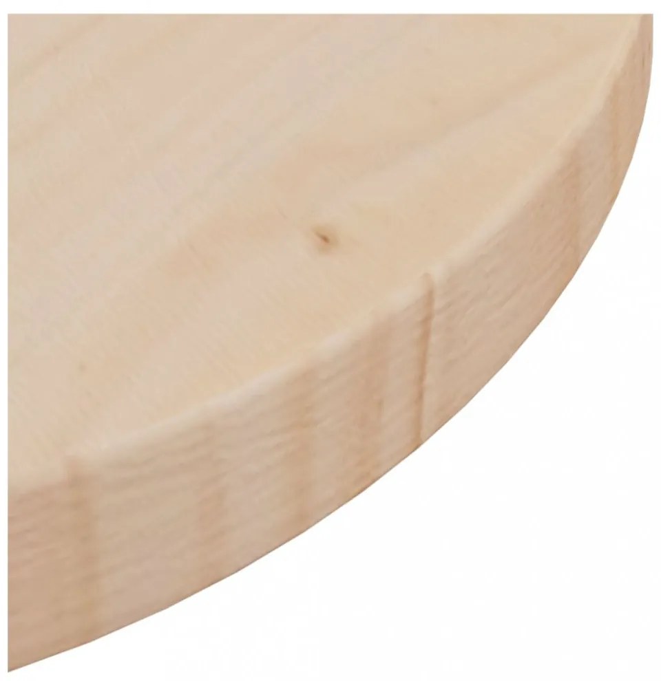 tömör fenyőfa asztallap Ø30 x 2,5 cm