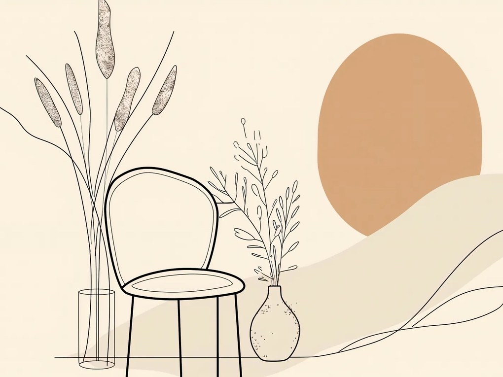 Poszter 80x60cm Nyugodt sarok