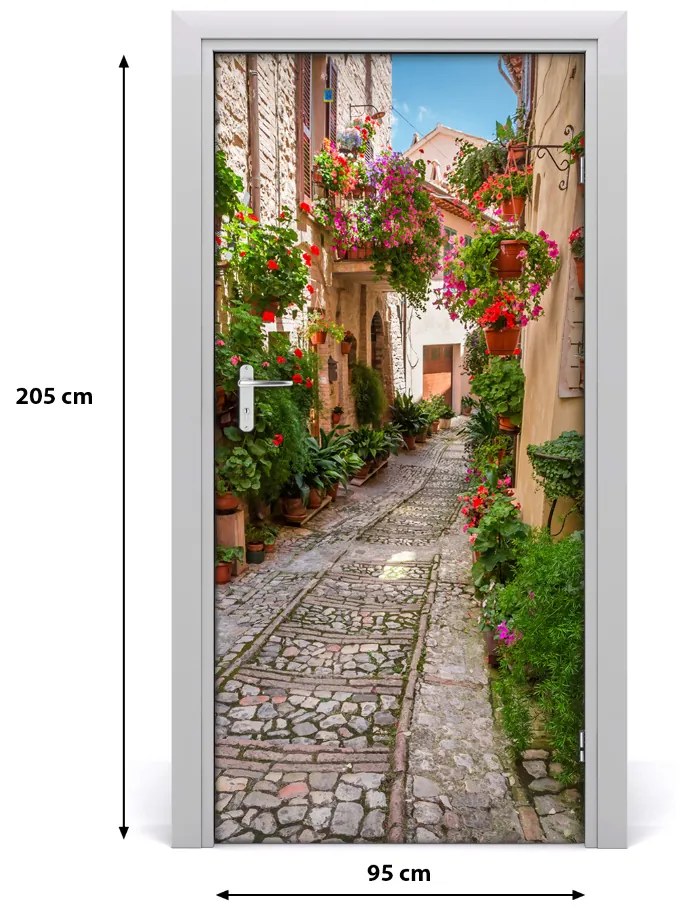 Ajtó méretű poszter Umbria Olaszország 75x205 cm
