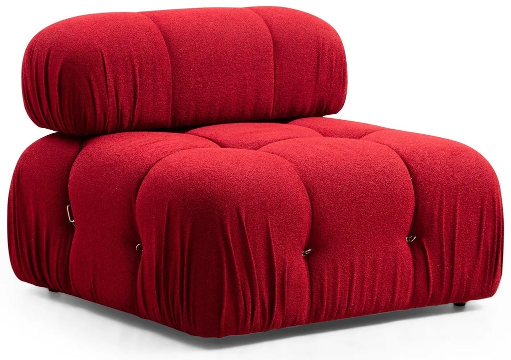 Sarokkanapé Bubble ( L1-O1-1R -Puf) - Red