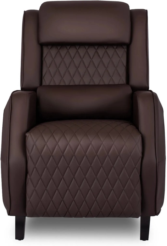 Elegáns Dönthető Relaxfotel Barna Eco-bőr Kárpittal. VIPER