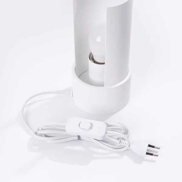 Sollux SL.1675 - Asztali lámpa FLASH 1xE27/15W/230V fehér