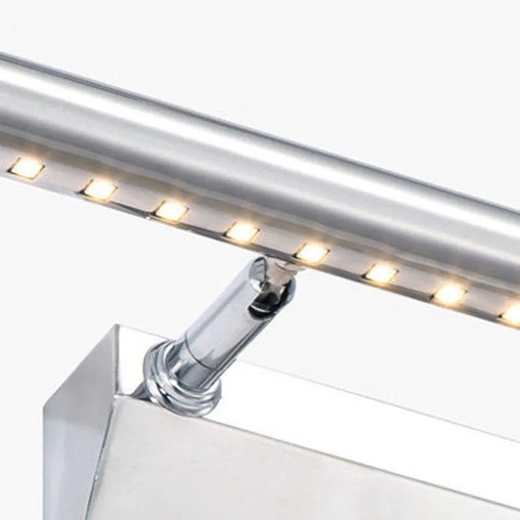 Szerszámlámpa, LED fürdőszobai lámpa tükör felett 9W 70CM APP363-1W, króm, OSW-08429