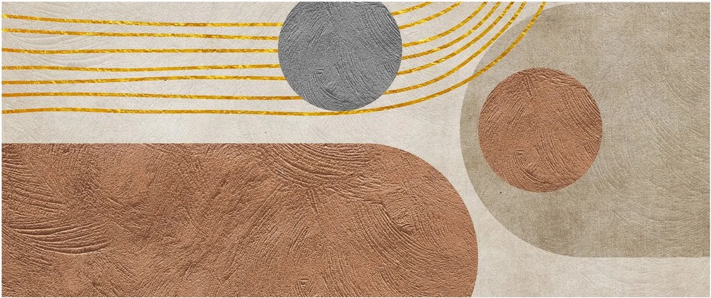 Kép - Modern kollázs (120x50 cm)