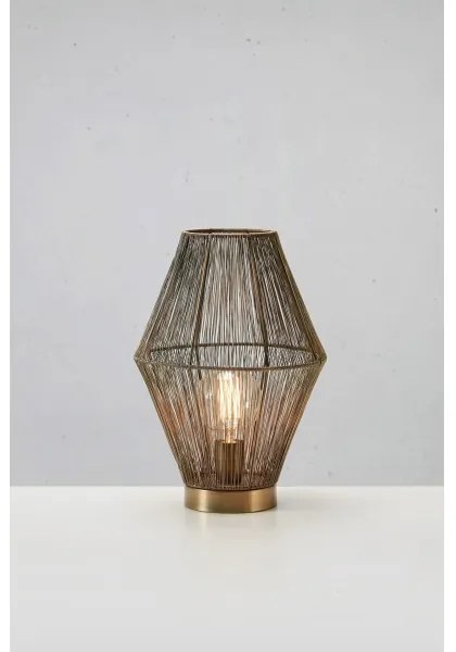 Markslöjd 108665 - Asztali lámpa CASA 1xE27/40W/230V réz