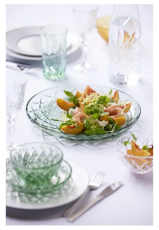 Zöld üveg tálka szett 4 db-os 325 ml Sorrento – Lyngby Glas