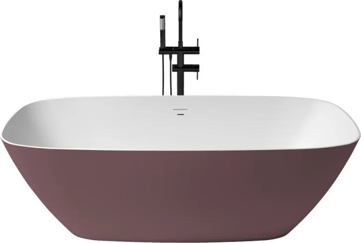 Arenal szabadonálló kád_72x170_Rosa Metallic/Blanco Mate