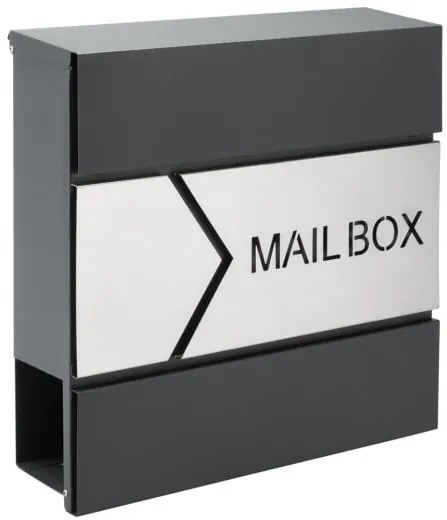 monzana® Postaláda 37x11x36,5 cm - antracit