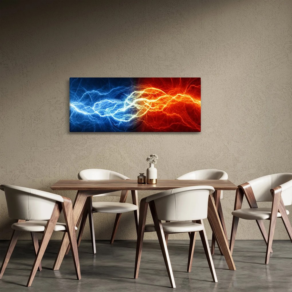 Az elektromos feszültség képe (120x50 cm)