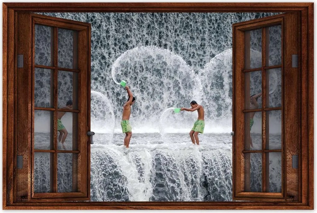 Poszterek 120x80 Vízesés Tájképek