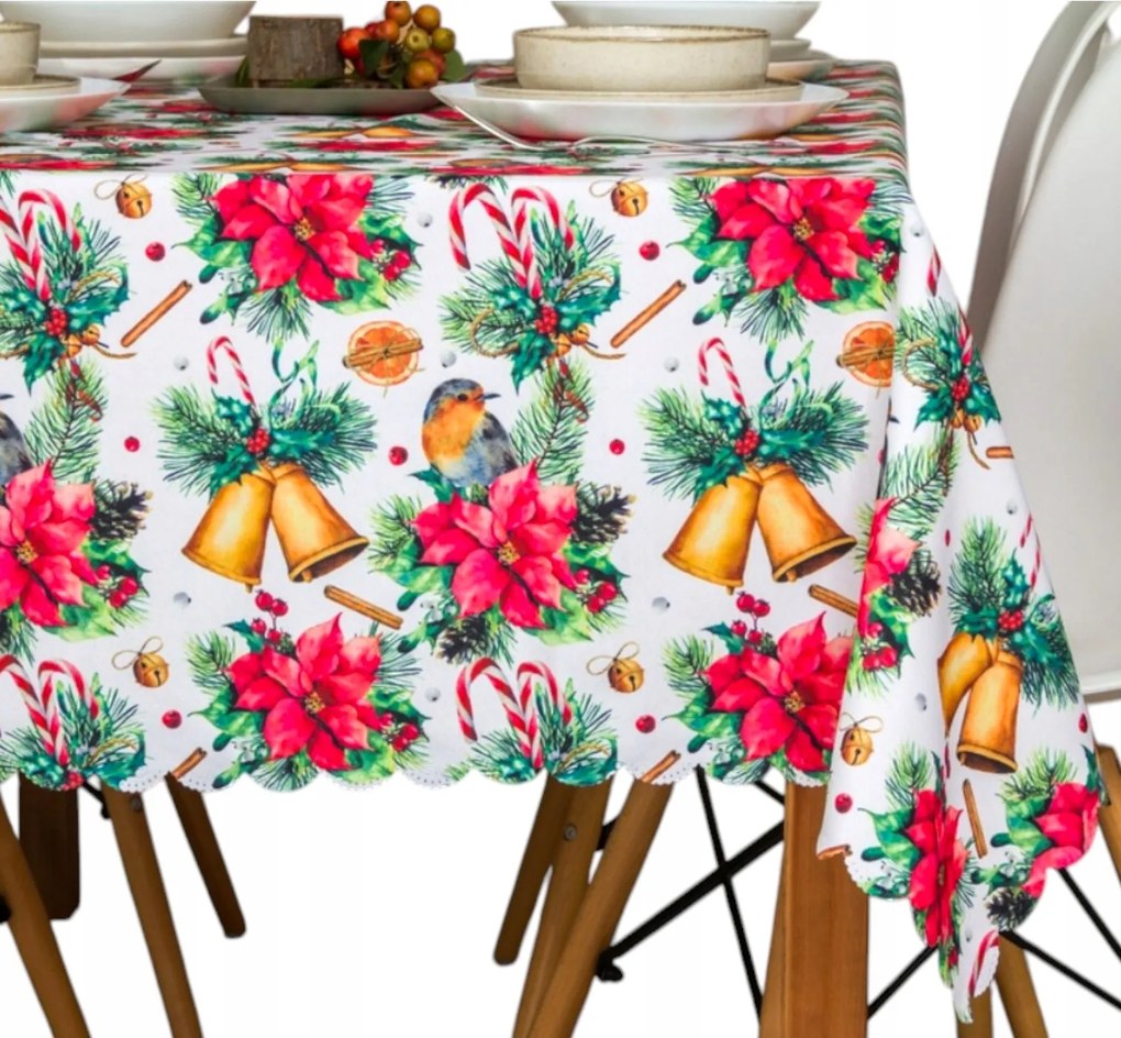 Abrosz karácsonyi foltálló Fehér Karácsonyra 150x350