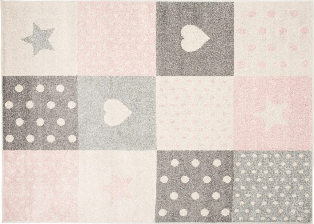 Szőnyeg Fríz 180x260 Divatos Színes Pasztell c573i