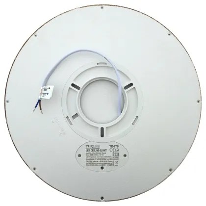 LED mennyezeti lámpatest LED/24W/230V 3000/4000/6500K átm. 30 cm barna